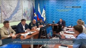 На реке Киренга затонул штанговый земснаряд