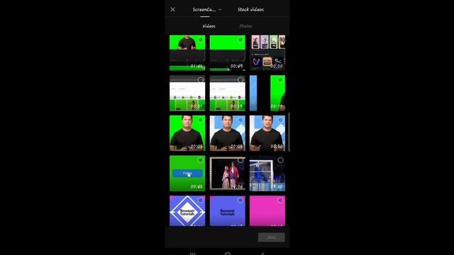 How to convert Normal video to green screen video on mobile смотреть онлайн