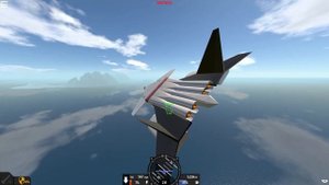 Реальный работающий гиперзвуковой бомбардировщик SIMPLEPLANES   Real working hypersonic bomber