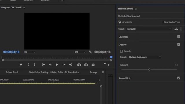 Using Adobe Premiere Pro's Essential Sound Panel смотреть онлайн