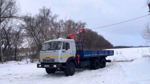 Камаз 53215 с манипулятором