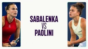 27.03.25. Арина Соболенко - Жасмин Паолини. WTA 1000 Miami. Sabalenka Aryna - Paolini Jasmine