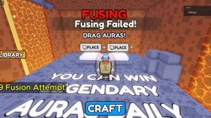 How to Get CRIMSON one of the RAREST AURA in AURA CRAFT [ Legendary Aura RECIPE ] ROBLOX
