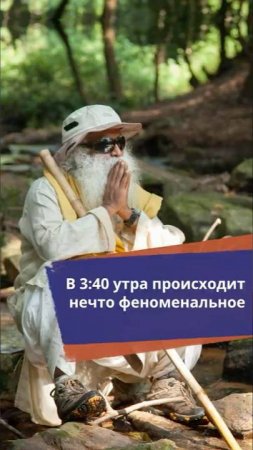 В 3:40 утра происходит нечто феноменальное