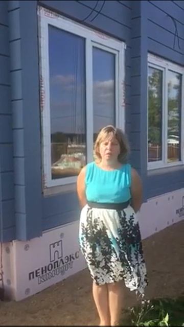 Видео-отзыв хозяйки дома, построенного Приозерским лесокомбинатом смотреть онлайн