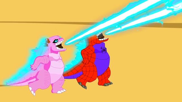 Evolution Of GODZILLA SPIDER Vs CARTOON CAT Cartoon Dog Cartoon MouseGodzilla Cartoon Compilatio