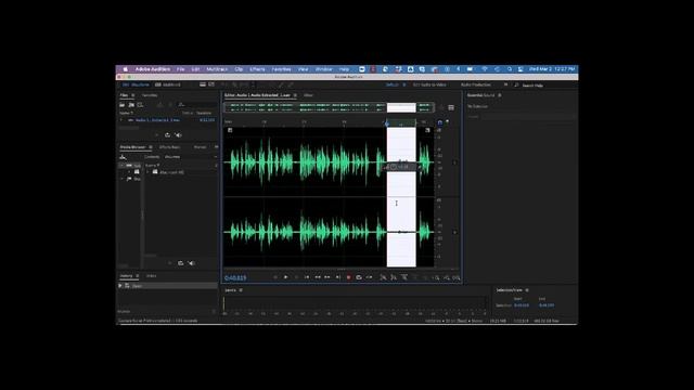 Editing room noise in Premiere смотреть онлайн