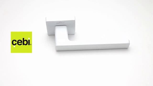 510501021 Ручки дверные CEBI LETA SQ цвет MP21 (белый) смотреть онлайн