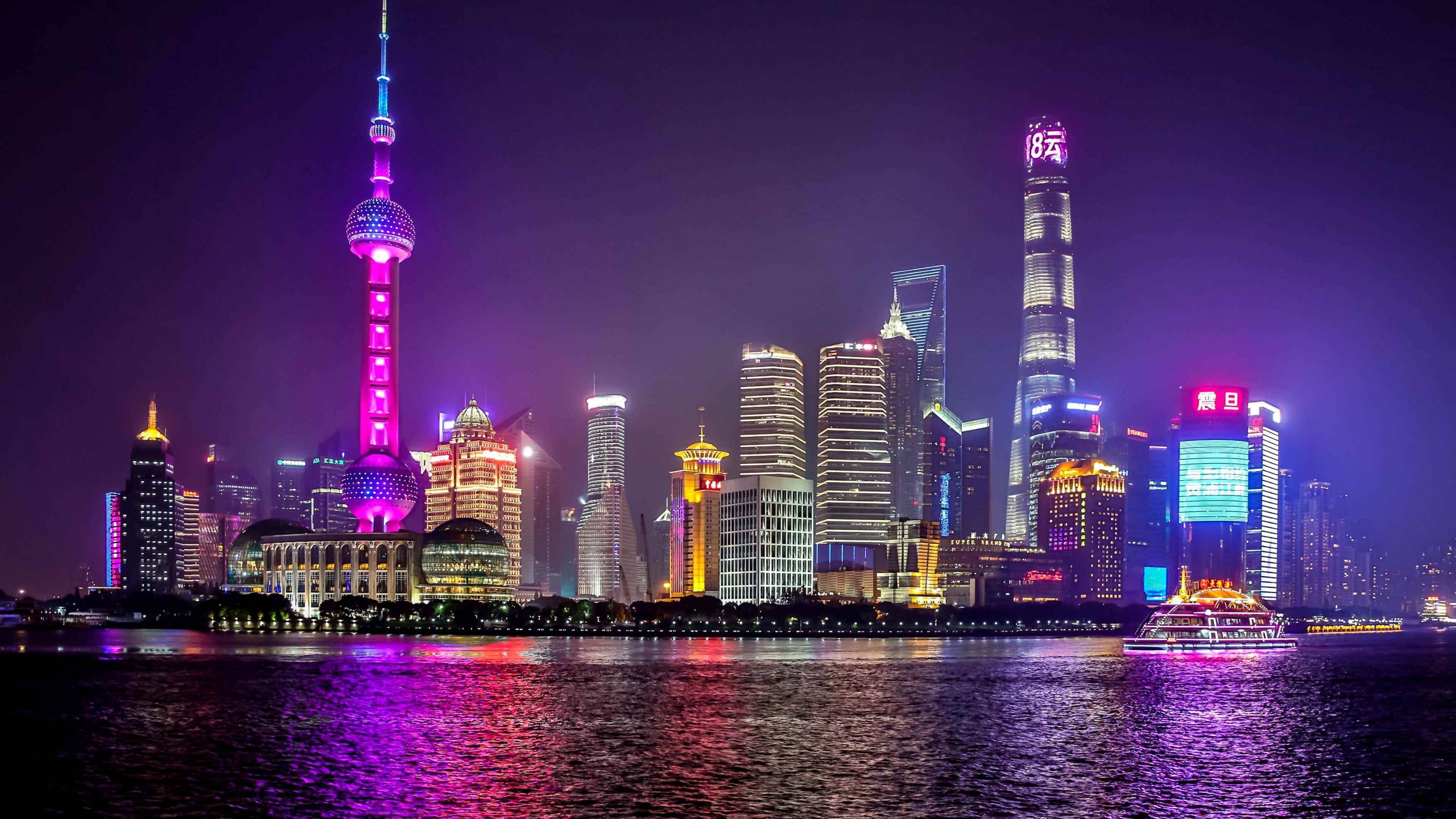 Шанхай. Китай. (Shanghai night walking)