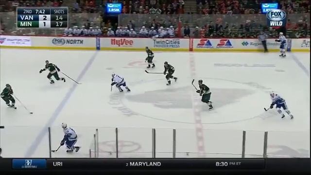 Видеообзор Миннесота - Ванкувер / CANUCKS AT WILD 11/25/2015 HIGHLIGHTS