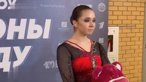 Камила ВАЛИЕВА интервью на шоу Тутберидзе , Москва 13-14 апреля 2023  в Мегаспорте .