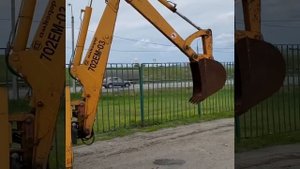 работа амкодор 702ем-03, задняя часть