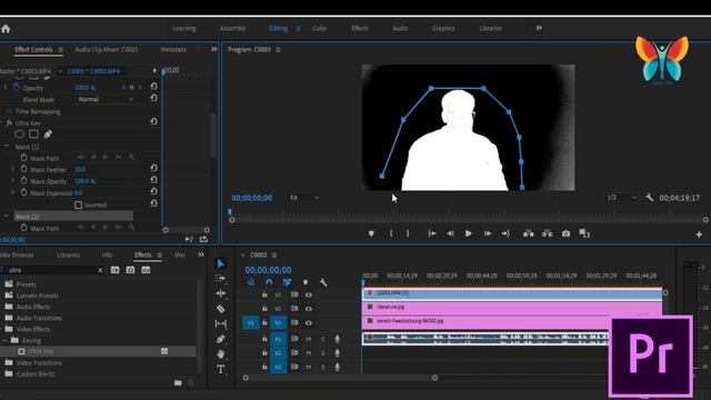 How to Use Ultra Key Video Green Screen Perfectly in Premiere Pro | Class # 4 смотреть онлайн