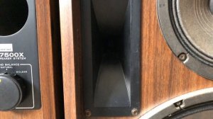 Sansui SP-7500X 4 Way Home Vintage Floor Standing Speakers