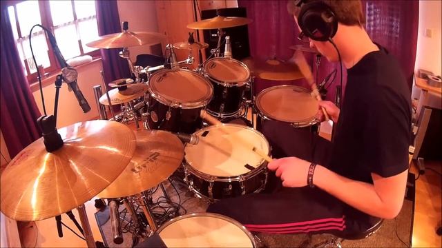 Uptown Funk - Mark Ronson feat. Bruno Mars (Drum Cover) смотреть онлайн