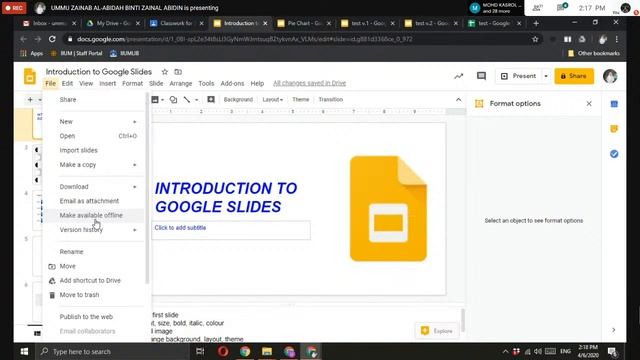 EDUCALL e-Training | Collaborative Tool 2: Introduction to Google Slides