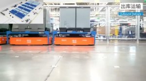 Применение мобильных роботов (AGV) HIKRobot на производстве автомобилей Wolksvagen