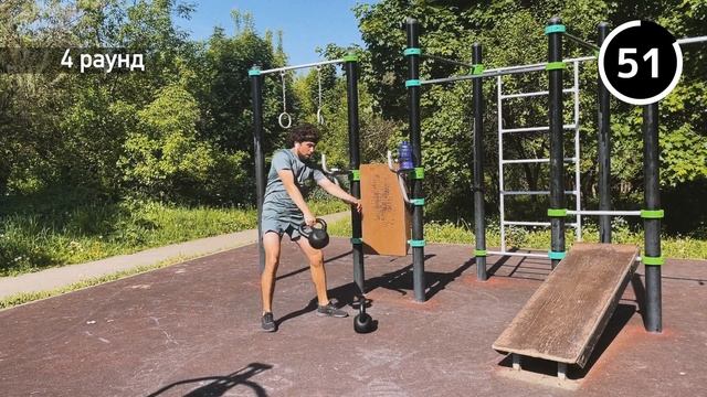 Как тренироваться с гирями? | ГОТОВЫЙ КОМПЛЕКС EMOM на силу и выносливость | Гиревая ВИИТ (HIIT)
