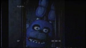 Fnaf 1 sound effect animatronic at door.