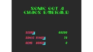 sonic 2 can can g major