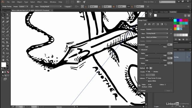 Lesson 16 - Tracing a Pixel-Based Image