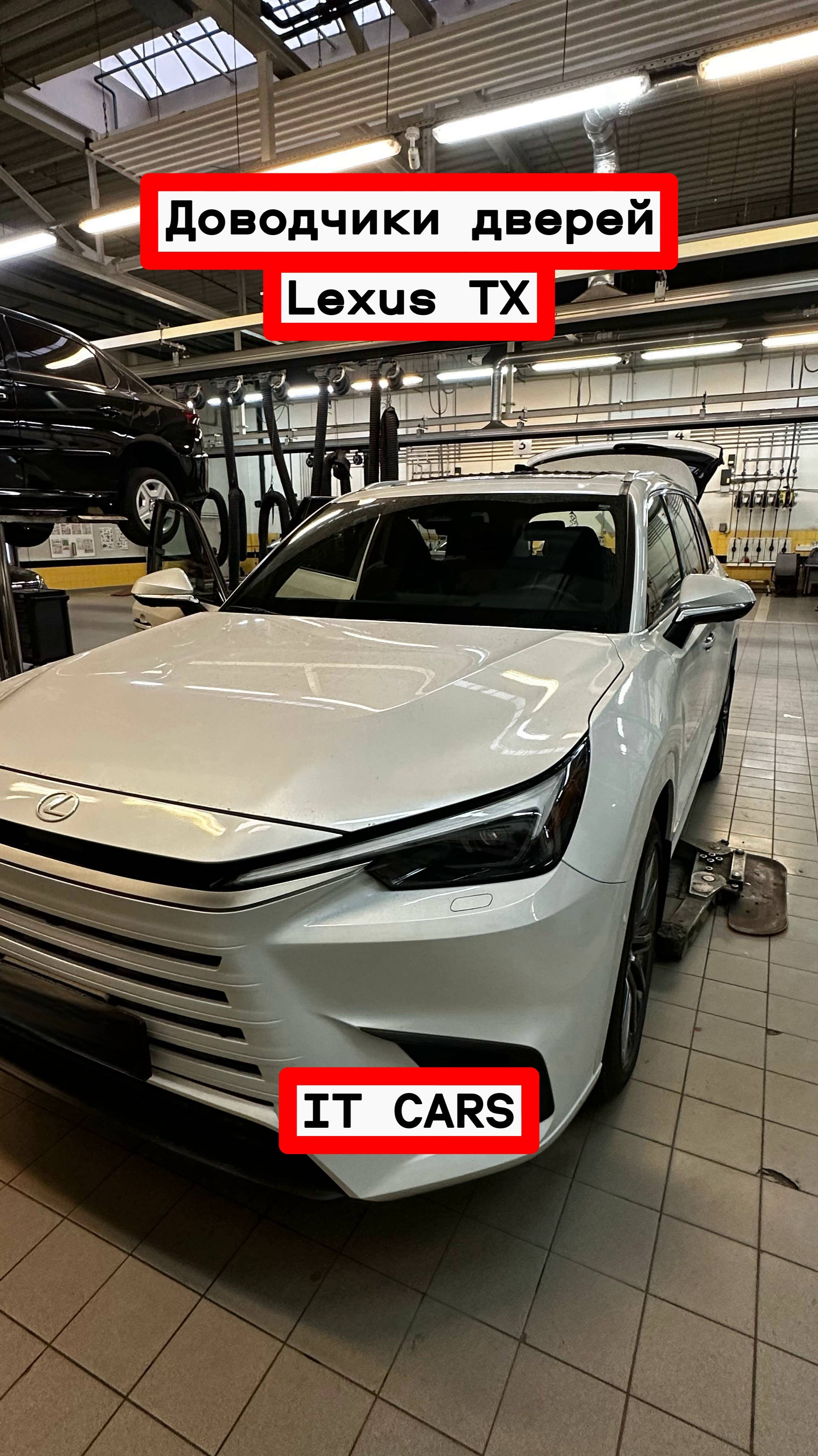 Доводчики автомобильных дверей Lexus TX