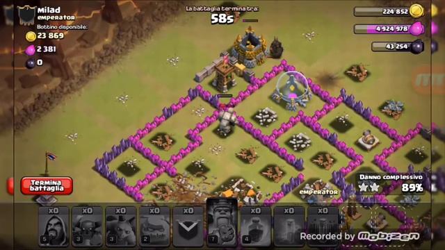 CLASH OF CLANS E13 - tristellamenti in war смотреть онлайн