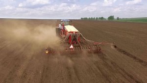 Сев с Vaderstad Rapid 600c