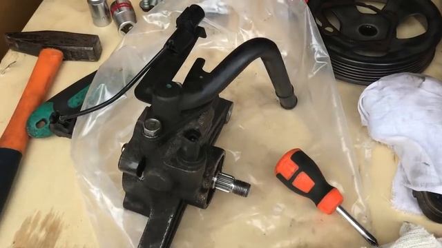 ГУР Kia Rio 3 - убираю шум(1) смотреть онлайн