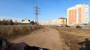 Тольятти: 50 лет Октября - 70 лет Октября, катаемся на велосипеде
