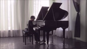 280001.Максим Евстигнеев, г.Самара, И.С. Бах Маленькая прелюдия  ре минор, Шопен Полонез соль минор