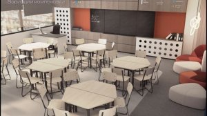 Дизайн-проект образовательного пространства школы №157 г. Красноярска. Лина Федашкина. 2024