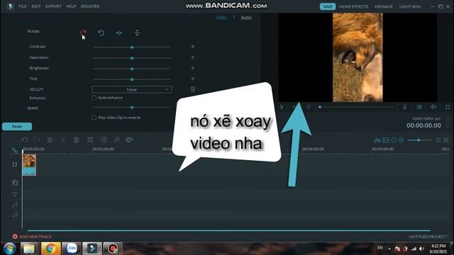cách xoay video bằng filmora 7 8 9 смотреть онлайн