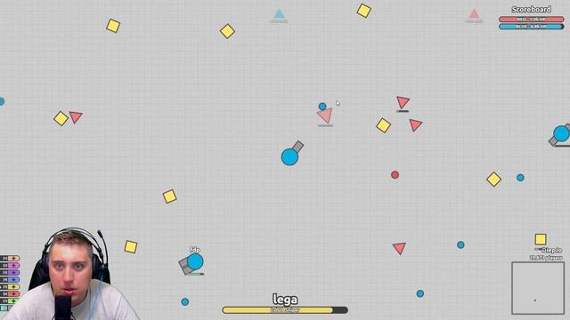 DIEP.IO - Обзор на MOTHERSHIP - Игровой МОД
