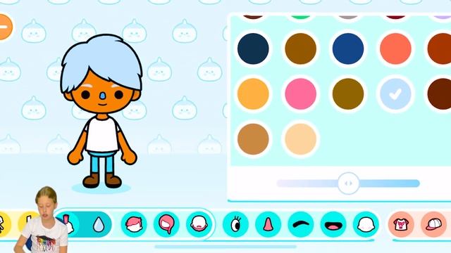 24 часа в бирюзовом цвете Тока Бока🌈Toca life world