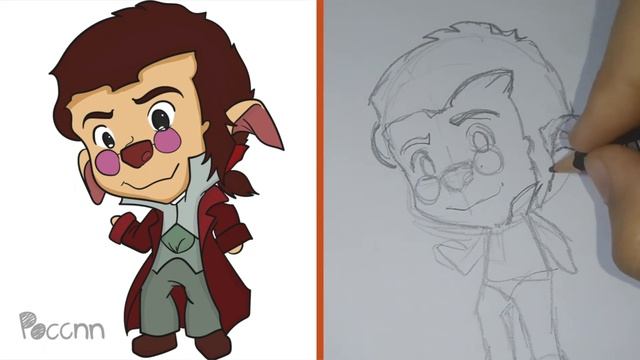 Cómo dibujar a Dr. Doppler Chibi (El Planeta del Tesoro) смотреть онлайн
