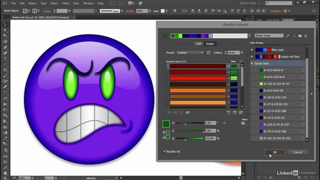 Lesson 27 - Recoloring Your Artwork
