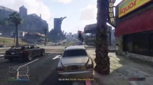Gta online (Ps4) Ограбление Банка