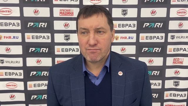 «Металлург» - «Рязань-ВДВ» - 1:4. Пресс-конференция. Сергей Решетников, Артём Седунов