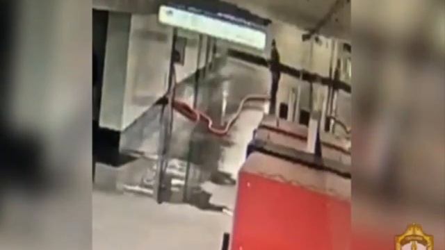 ‼️💦Мужчина решил помыть подземный переход на станции БКЛ «Народное ополчение» в 4 утра‼️💦