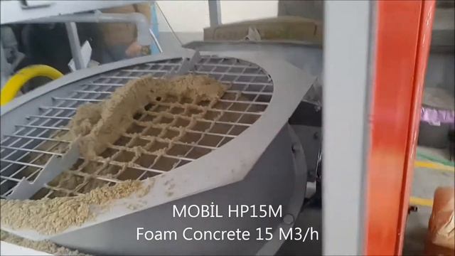 HP 15M  Foam concrete machine