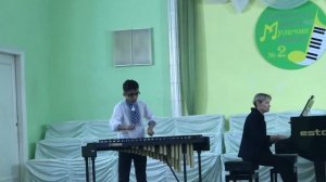 И. С. Бах « Шутка» играет Назаров Сегран на ксилофоне