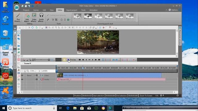 SOUND RECORDING IN VSDC VIDEO EDITOR   MALAYALAM