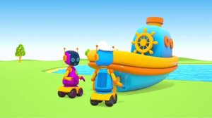 Грузовичок Лева — Развивающие мультики и песенки для малышей — Машинки для самых маленьких. Лодочка