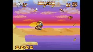 Zero The Kamikaze Squirrel GamePlay (SNES)