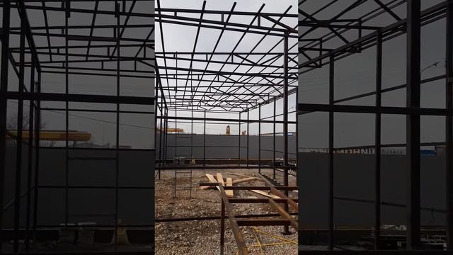 Монтаж ангара 6х12 в Прохладном смотреть онлайн