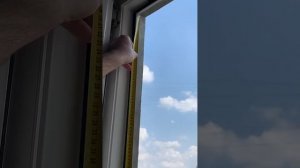 Замер светового проема для изготовления москитной сетки