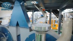 Двухдисковая мельница для измельчения ЛПЭНП в порошок 20-120 меш