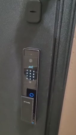Установка электронного замка DIRCODE T850 на входную дверь Torex. Доставка замков по всей России!