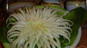 Хризантема из пекинской капусты